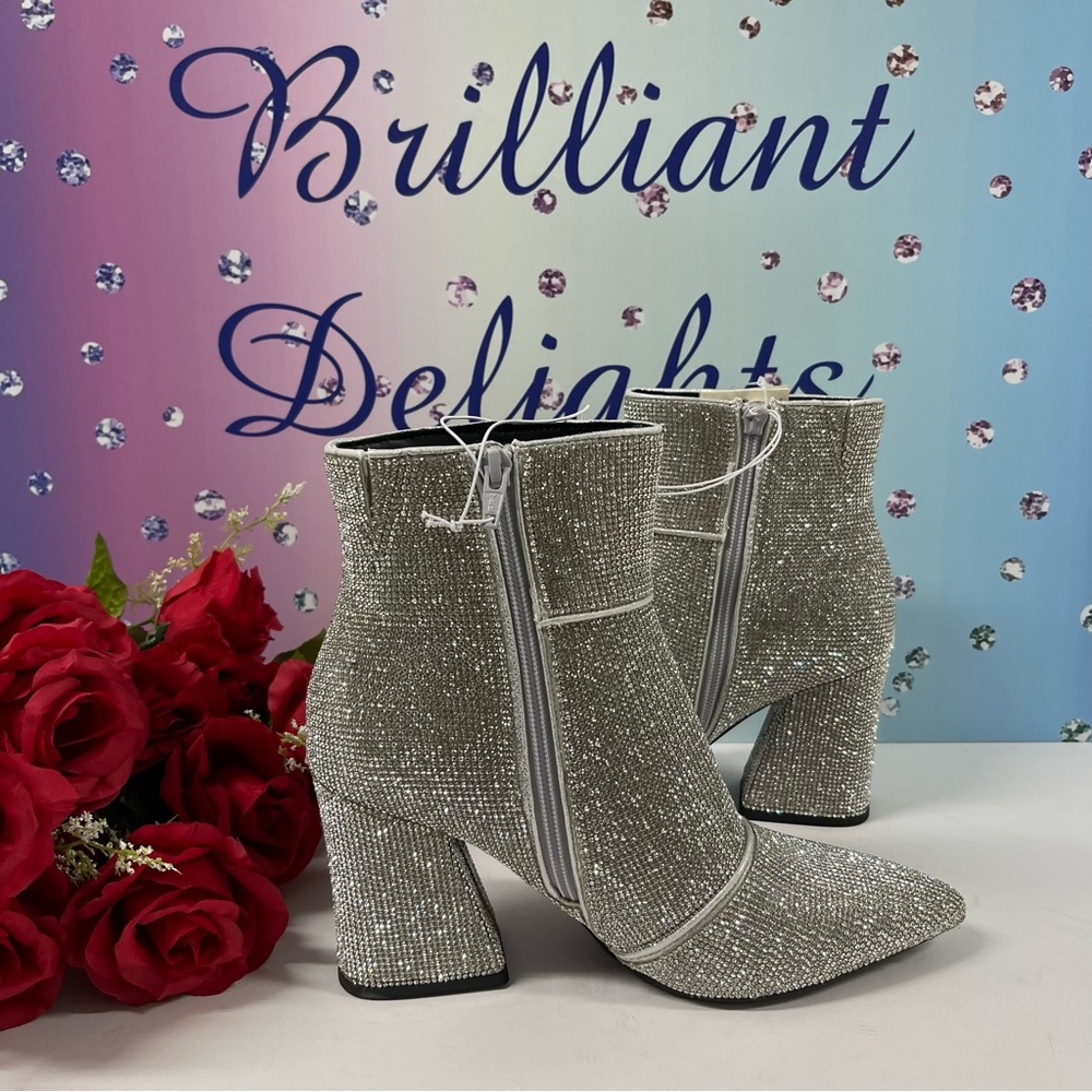 🔥RESTOCKED RUN! RHINESTONE BOOTIES - Picture 9 of 14